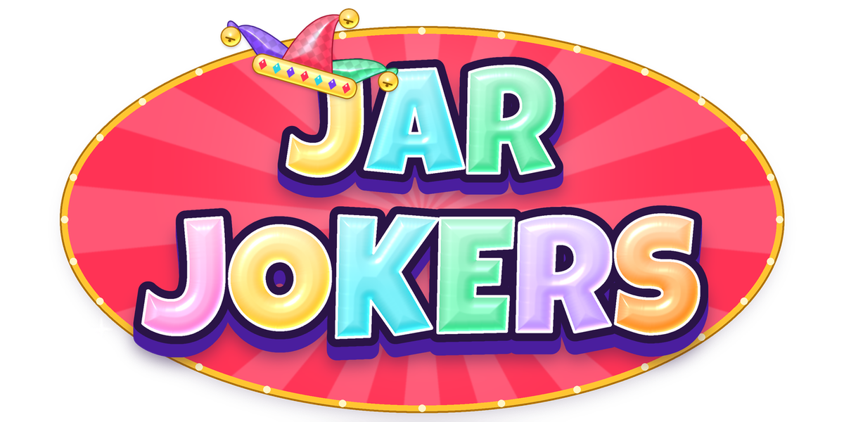 Jar Jokers logo: a glossy candy jar wearing a jester hat
